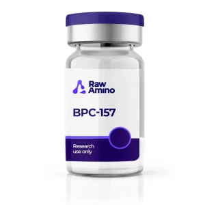 BPC-157 5mg / 10mg research peptide vial by Raw Amino