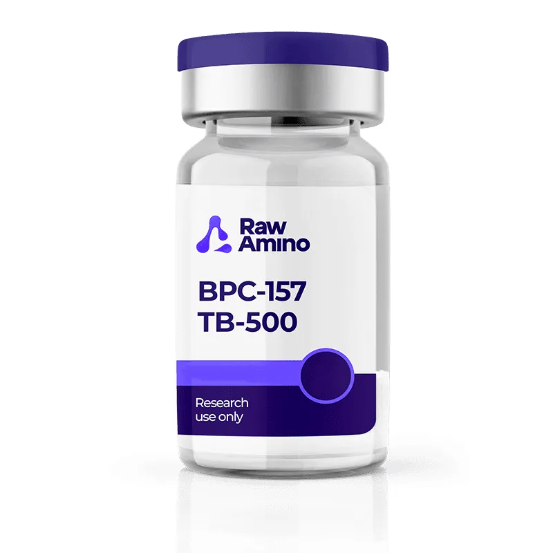BPC-157 TB-500 Blend 10mg / 20mg 1 BPC-157 TB-500 Blend 10mg / 20mg research peptide vial by Raw Amino