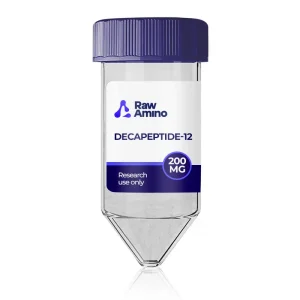 Decapeptide-12 200mg research peptide vial by Raw Amino