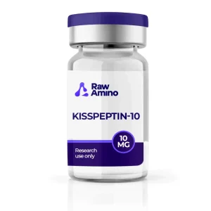 Kisspeptin-10 10mg research peptide vial by Raw Amino