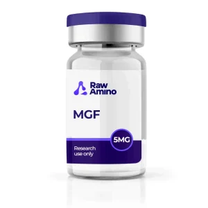 MGF 5mg (Mechano Growth Factor) research peptide vial by Raw Amino