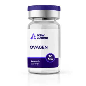 Ovagen 20mg research peptide vial by Raw Amino