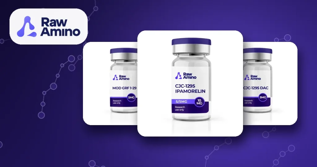 Raw amino CJC-1295 vials