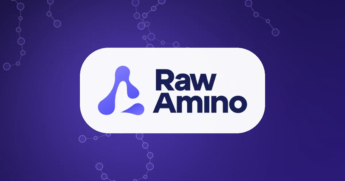 Contact Raw Amino 1 Contact Raw Amino: the Raw Amino logo on a purple background