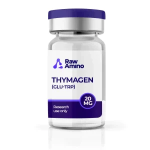 Thymagen 20mg research peptide vial by Raw Amino