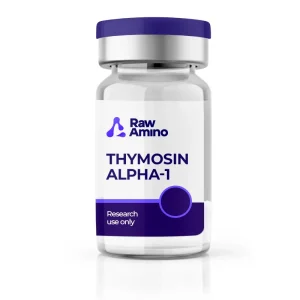 Thymosin Alpha-1 5mg / 10mg research peptide vial by Raw Amino