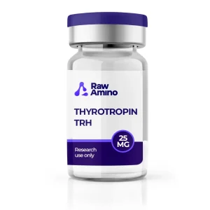Thyrotropin TRH 25mg (Protirelin) research peptide vial by Raw Amino